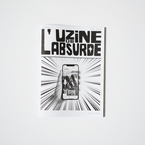 Couverture de l'Uzine de L'Absurde